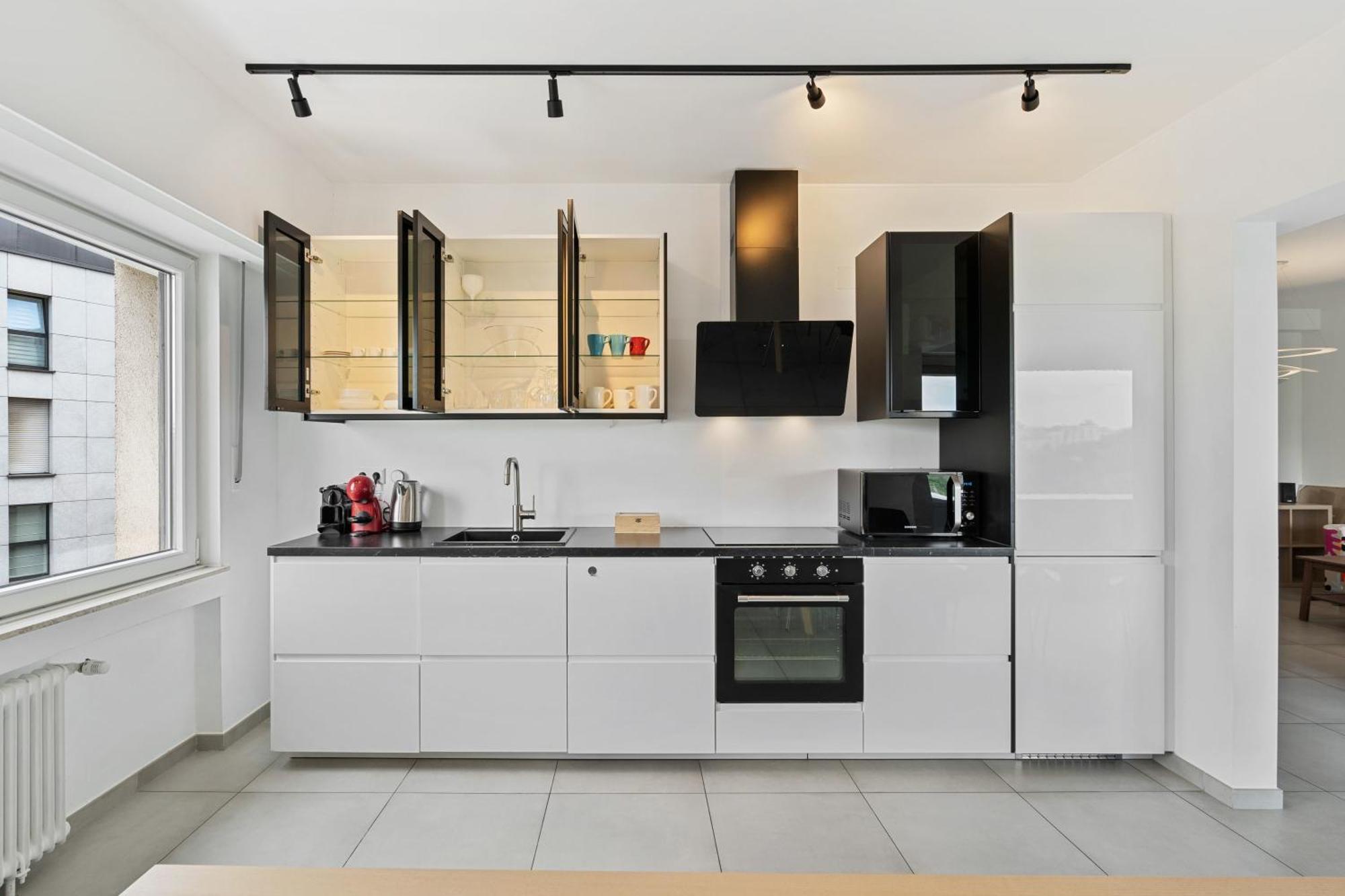 Central Lux 2Br Apt With City Views & Balcony 卢森堡 外观 照片