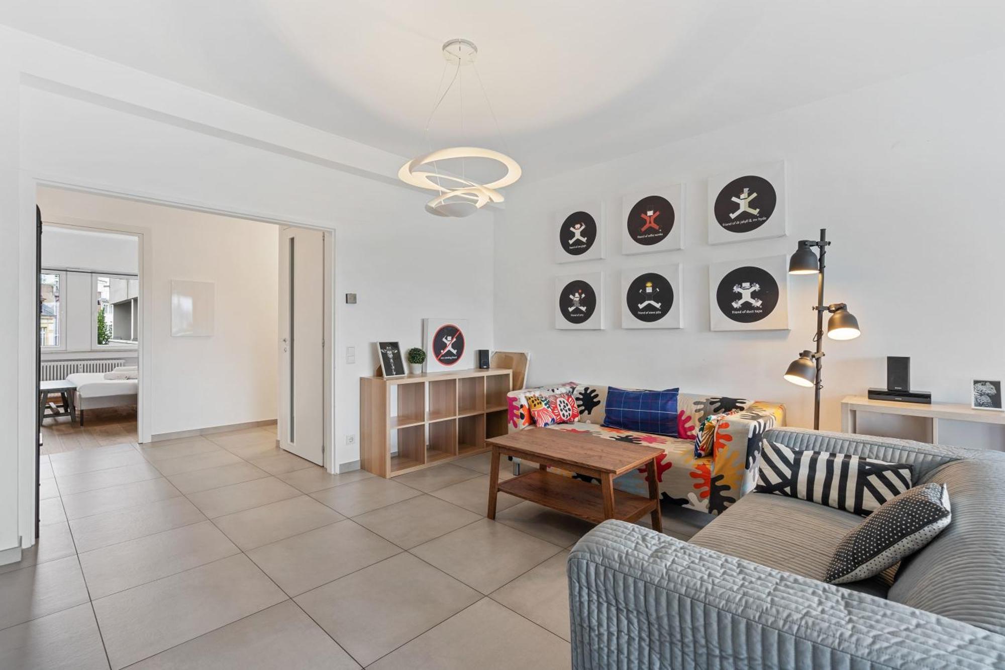 Central Lux 2Br Apt With City Views & Balcony 卢森堡 外观 照片