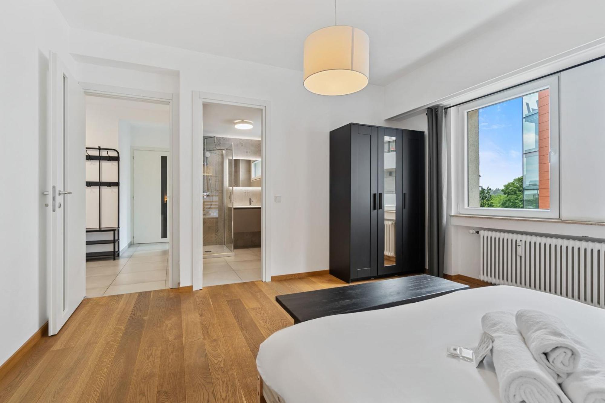 Central Lux 2Br Apt With City Views & Balcony 卢森堡 外观 照片